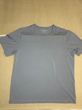 BEARBOTTOM Crew Neck Short Sleeve Tee performance - Slate Blue XL